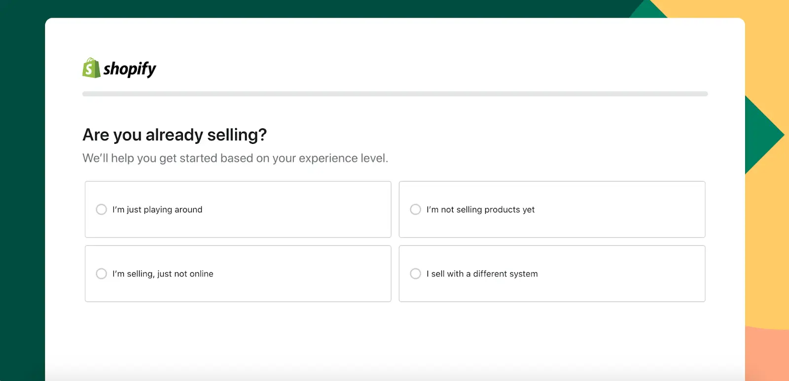 Shopify Onboarding Sequence