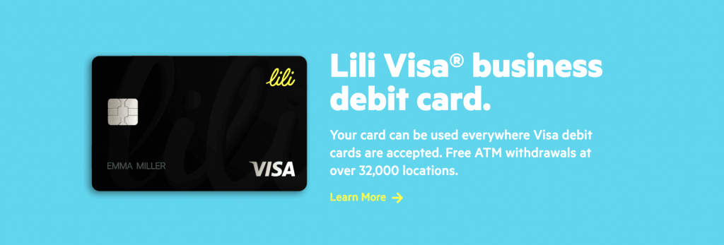 Lili Business Debit Card