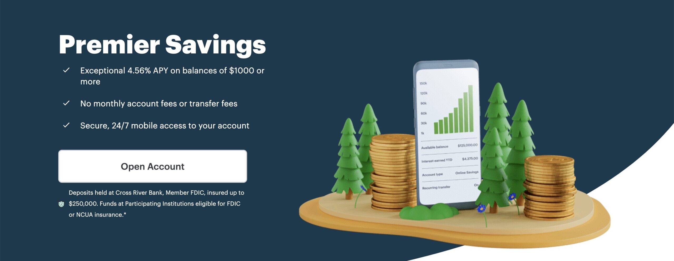 Upgrade Premier Savings Account Hero Image