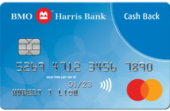 BMO Harris Cashback Mastercard Card Art