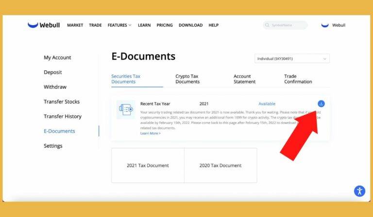 webull crypto tax documents