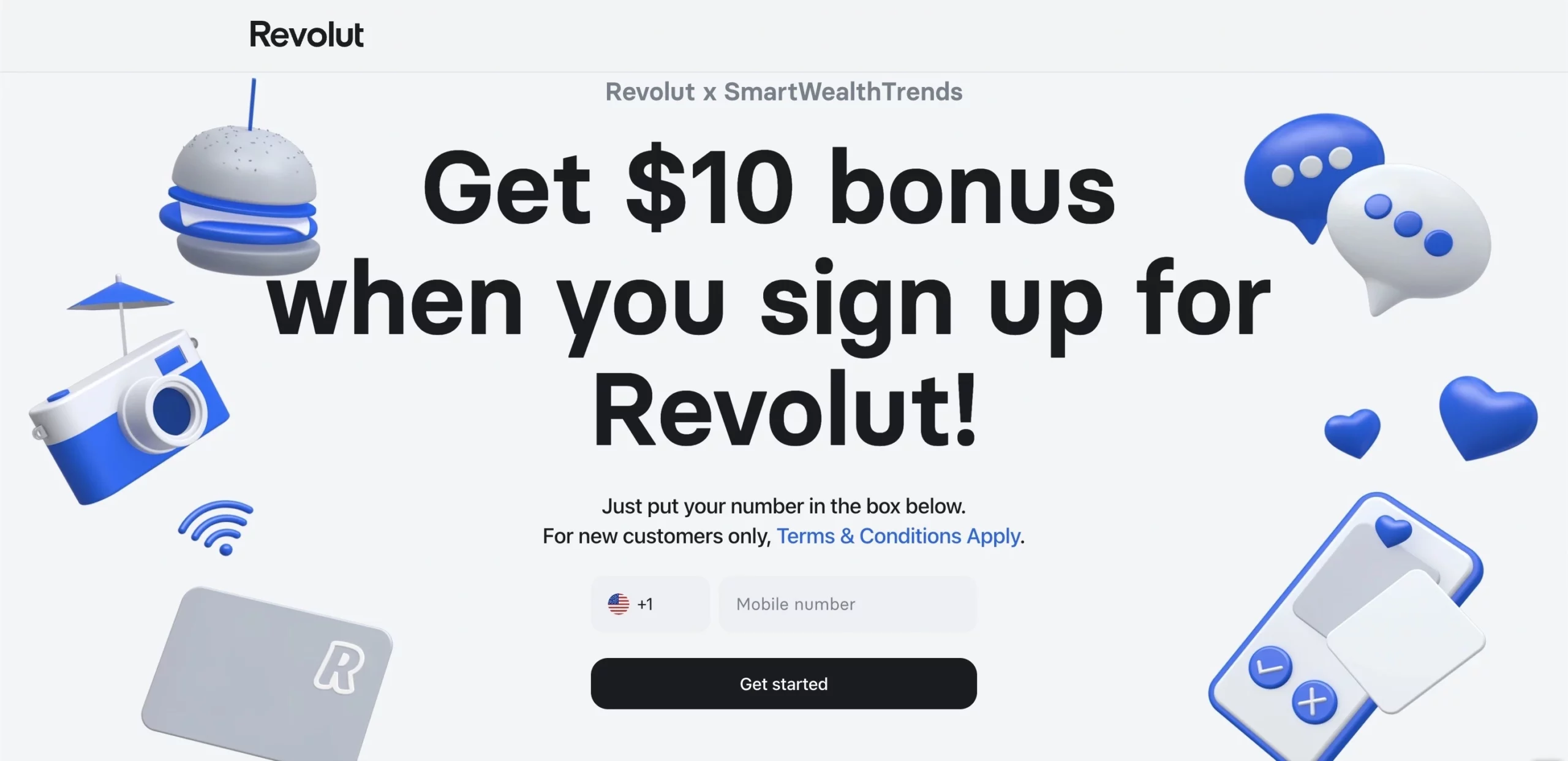 Revolut Sign Up Page